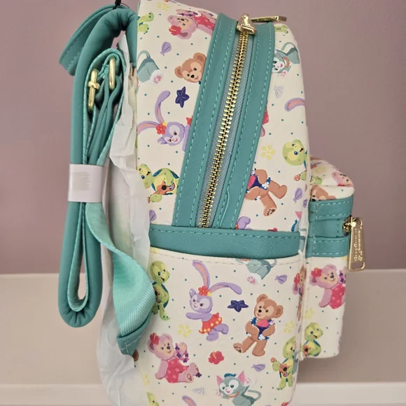 Limited- NWT Disney Aulani Loungefly Duffy &Friend Backpack - Picture 4 of 7